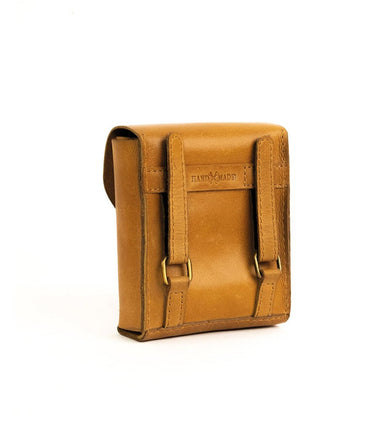 Vintage Tan Helmet Bag - Trip Machine - cafetwin
