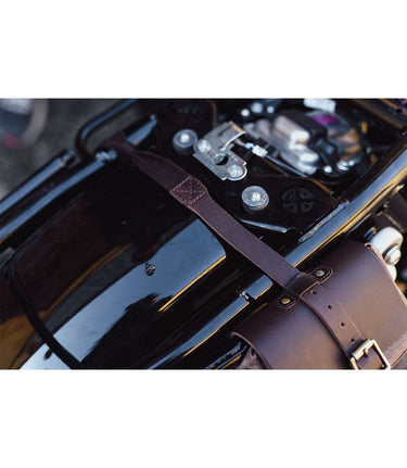 Brown Lock Holder Bag - Cafe Twin x Trip Machine - cafetwin