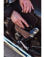 Brown Lock Holder Bag - Cafe Twin x Trip Machine - cafetwin