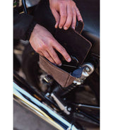 Brown Lock Holder Bag - Cafe Twin x Trip Machine - cafetwin
