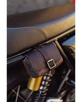 Brown Lock Holder Bag - Cafe Twin x Trip Machine - cafetwin