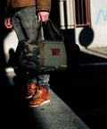 Borsa Royal Enfield Duffle Camo Olive - cafetwin
