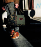 Royal Enfield Duffle Bag Camo Olive - cafetwin