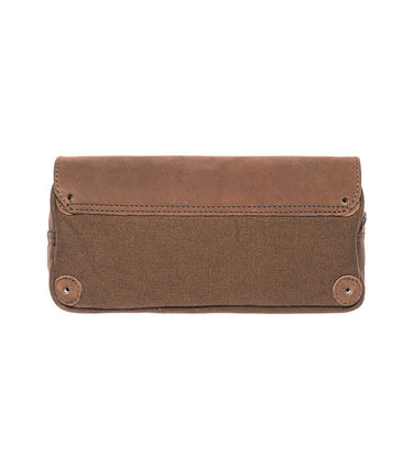 Duffle Bag Brown Front for Super Meteor 650 - cafetwin