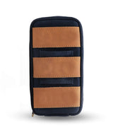 Tank Bag Magnetica Trip Machine Navigator Blue Tan - cafetwin