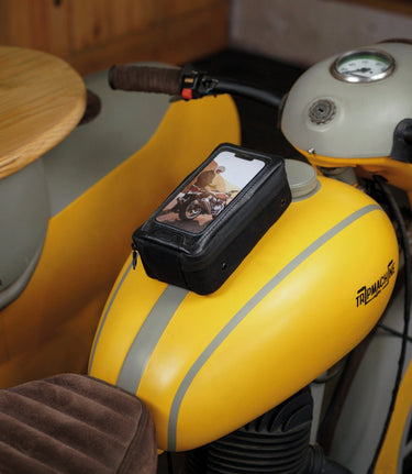 Tank Bag Magnetic Trip Machine Black Navigator - cafetwin