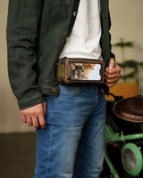 Bolsa Tanque Magnética Trip Machine Navigator Verde Tabaco - cafetwin