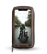 Tank Bag Magnetica Trip Machine Navigator Green Tobacco - cafetwin