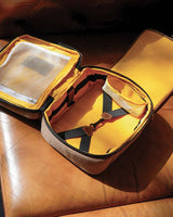 Borsa Serbatoio Moto Cartographer Cognac DGR - Trip Machine - cafetwin