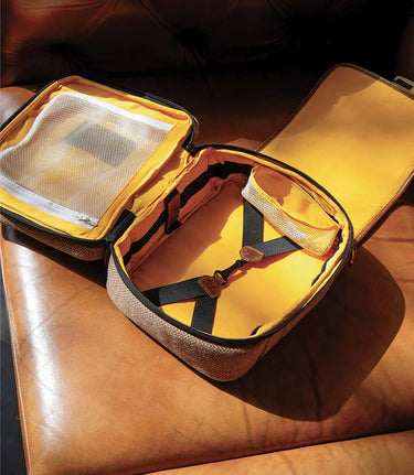 Borsa Serbatoio Moto Cartographer Cognac DGR - Trip Machine - cafetwin