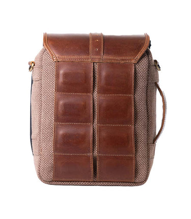 Borsa Serbatoio Moto Cartographer Cognac DGR - Trip Machine - cafetwin