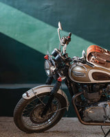 Borsa Serbatoio Moto Cartographer Cognac DGR - Trip Machine - cafetwin