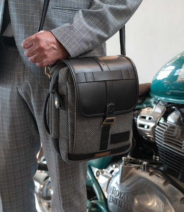 Borsa Serbatoio Moto Cartographer Nera DGR - Trip Machine - cafetwin