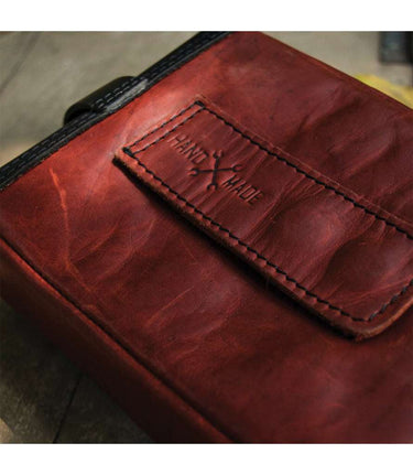 Bolsa Tanque Moto Vintage - Cherry Red - Trip Machine - cafetwin