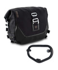 Borsa Sw Motech LC1 Black Edition + Telaio per Street Twin 900 - Lato Sinistro - cafetwin