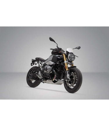 Sacoche Sw Motech Legend Gear LC1 + Cadre pour BMW R Nine T - Côté gauche - cafetwin