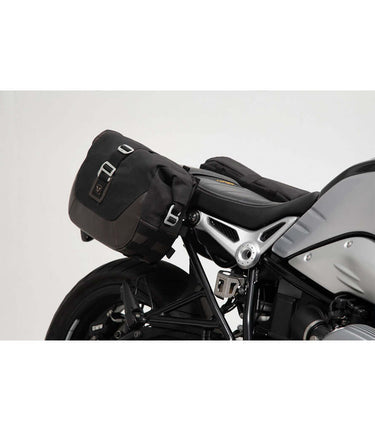 Sacoche Sw Motech Legend Gear LC1 + Cadre pour BMW R Nine T - Côté gauche - cafetwin