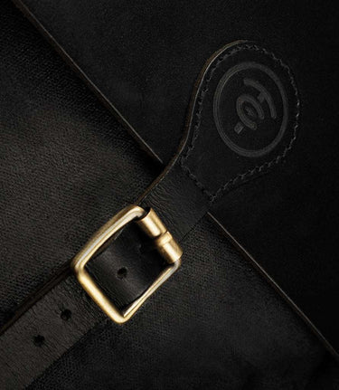 Saddlebags Front panels for Himalayan 410 - Cafe Twin x Trip Machine - Black - cafetwin