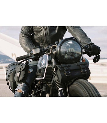 Bolsas laterais Pretas em Pele - KMLW01 - Kappa - cafetwin