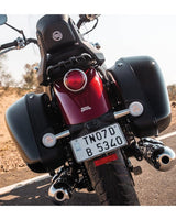 Side Panniers for Super Meteor 650 - Black - cafetwin