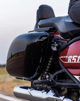 Side Panniers for Super Meteor 650 - Black - cafetwin