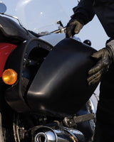 Side Panniers for Super Meteor 650 - Black - cafetwin