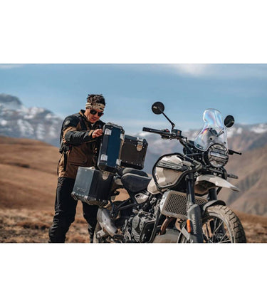 Hard Saddlebag for Himalayan 450 / Scram 411 / Himalayan 411 - cafetwin