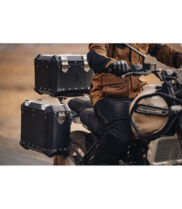 Hard Saddlebag for Himalayan 450 / Scram 411 / Himalayan 411 - cafetwin