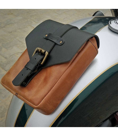 Borsa Serbatoio Cafe Racer Vintage Tan