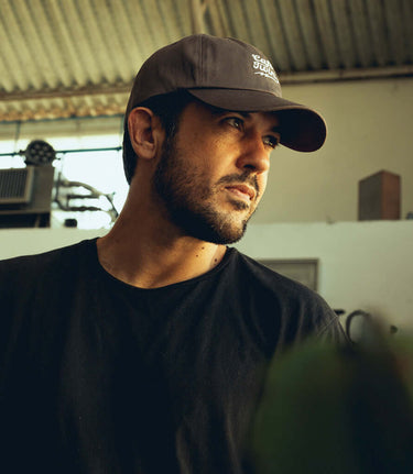 Cafe Twin Cap "Dad" Grey - cafetwin