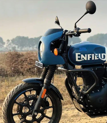 Headlight Fairing for HNTR 350 Cafe Racer Factory - Black - cafetwin