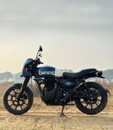 Headlight Fairing for HNTR 350 Cafe Racer Factory - Black - cafetwin