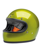 Capacete Biltwell Gringo Metallic Lime - cafetwin