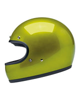 Capacete Biltwell Gringo Metallic Lime - cafetwin