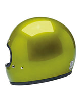 Capacete Biltwell Gringo Metallic Lime - cafetwin