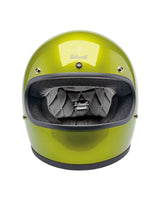 Capacete Biltwell Gringo Metallic Lime - cafetwin