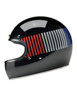 Casco Biltwell Gringo Raceflow RWB Nero - cafetwin