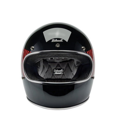Casco Biltwell Gringo Raceflow RWB Nero - cafetwin