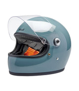 Biltwell Gringo S Helmet Agave Blue Gloss - cafetwin