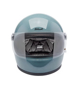 Biltwell Gringo S Helmet Agave Blue Gloss - cafetwin