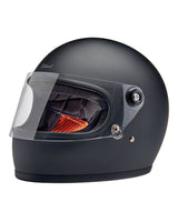 Biltwell Gringo S Helmet Flat Black - cafetwin