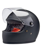 Biltwell Gringo S Helmet Flat Black - cafetwin