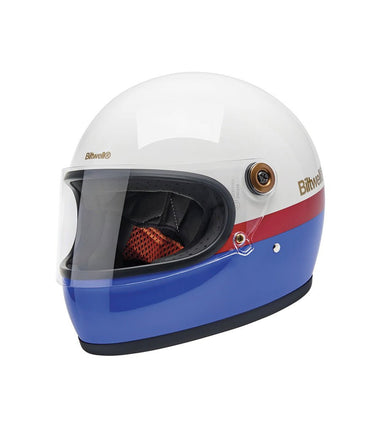 Casco Biltwell Gringo S Gloss RWB - cafetwin