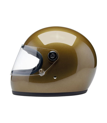 Helm Biltwell Gringo S Ugly Gold Metallic - cafetwin