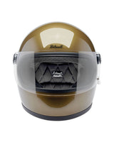 Biltwell Gringo S Ugly Gold Metallic Helmet - cafetwin