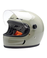 Biltwell Gringo SV Helmet Chalk Grey - cafetwin
