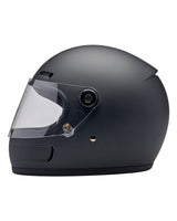 Biltwell Gringo SV Flat Black Helmet - cafetwin