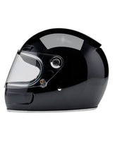 Biltwell Gringo SV Gloss Black Helmet - cafetwin