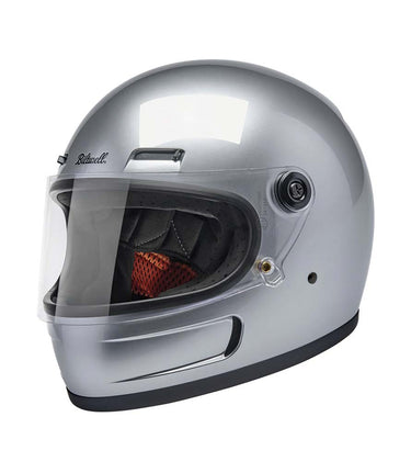 Casco Biltwell Gringo SV Gloss Silver - cafetwin