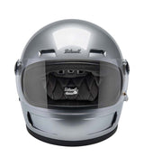 Casco Biltwell Gringo SV Gloss Silver - cafetwin
